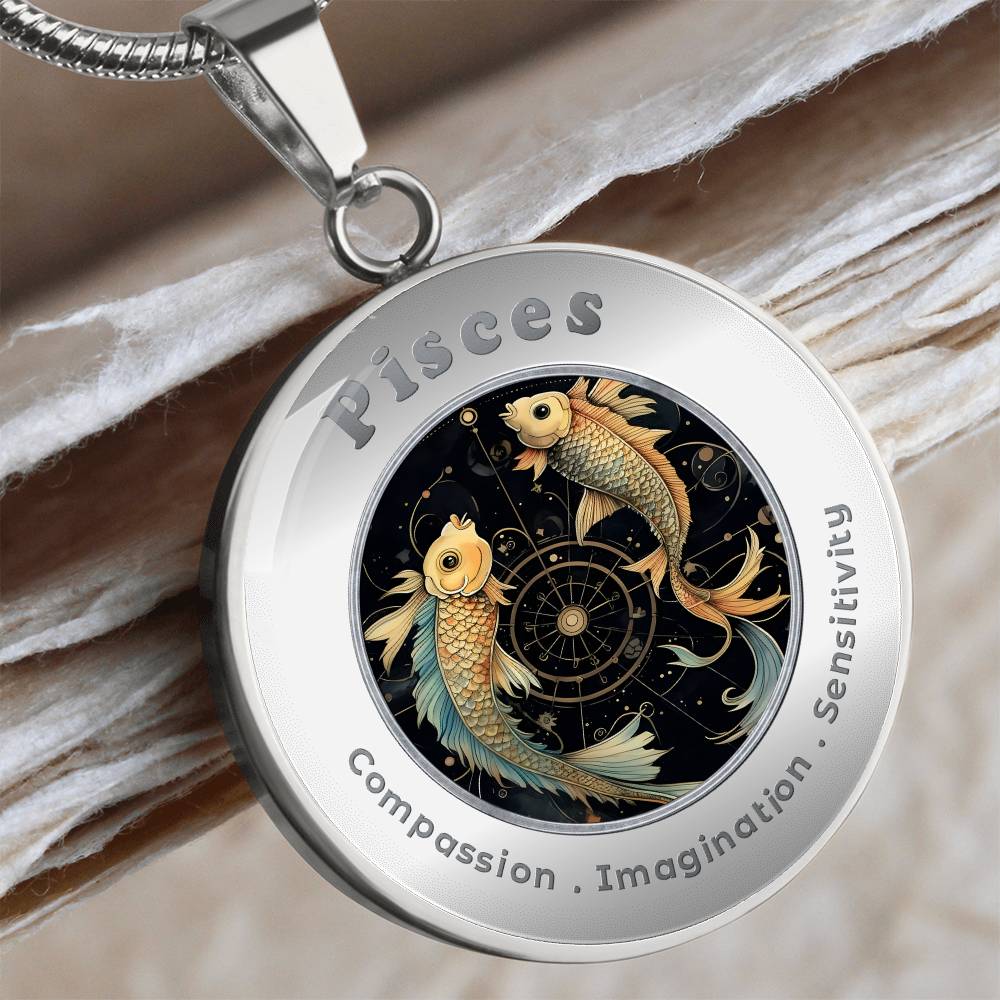 Pisces - Affirmation Necklace - More Than CharmsMore Than Charms
