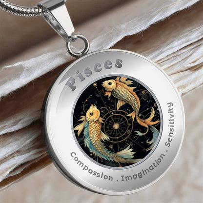 Pisces - Affirmation Necklace - More Than CharmsMore Than Charms