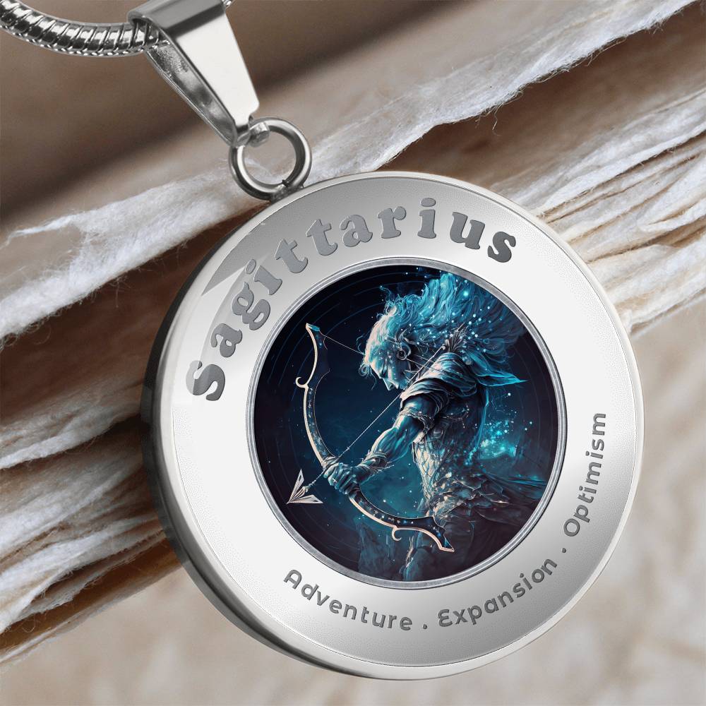 Sagittarius - Affirmation Necklace - More Than CharmsMore Than Charms