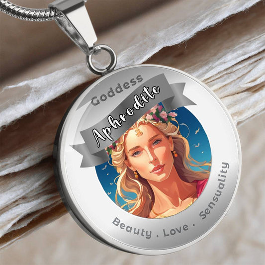 Aphrodite - Charm Necklace - This Luxury Charm Necklace is more than just an accessory — it’s a soulful expression of your journey, dreams, and intentions. Designed with meaning, each charm carries powerful affirmation words, images, or symbols that speak