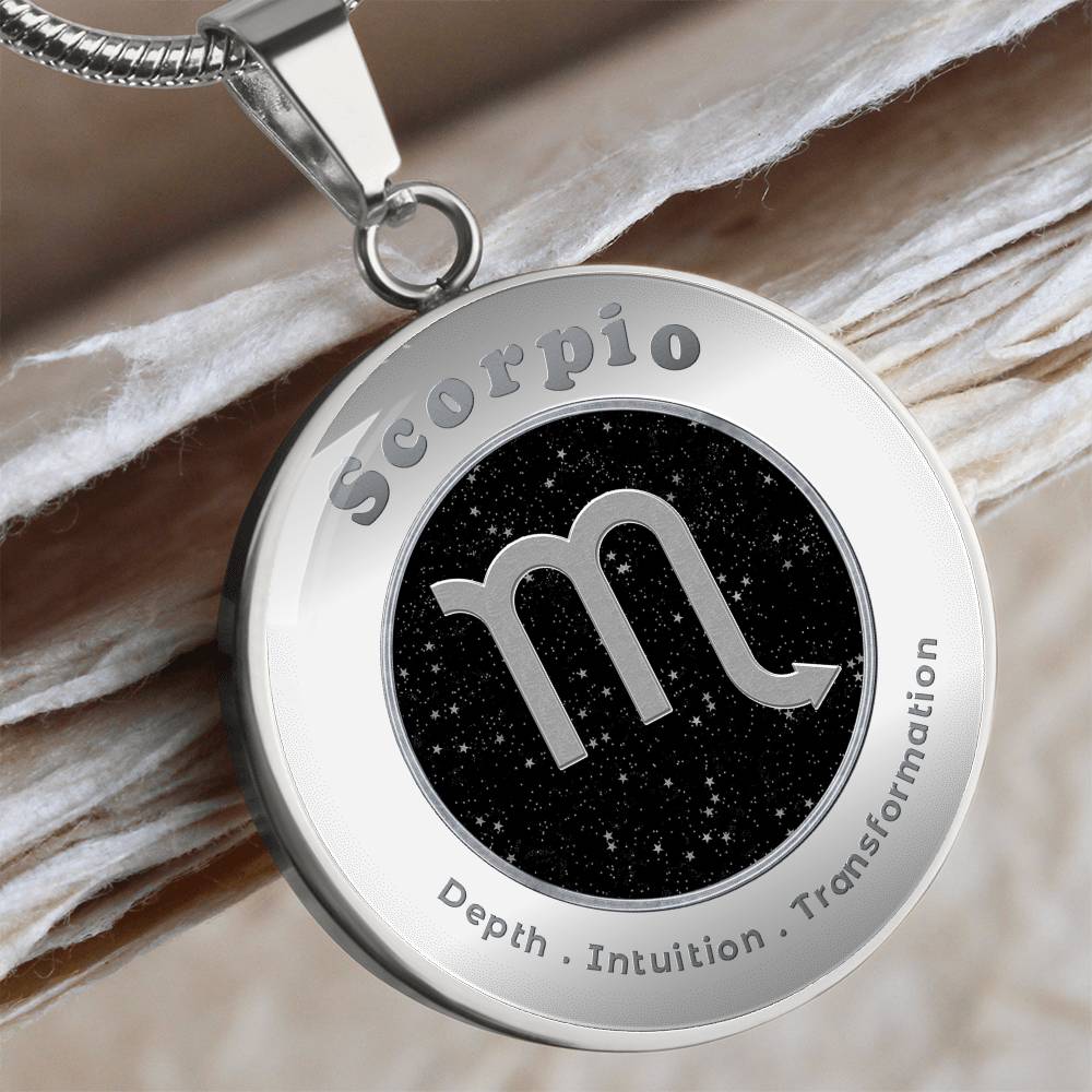 Scorpio - Affirmation Necklace - More Than CharmsMore Than Charms
