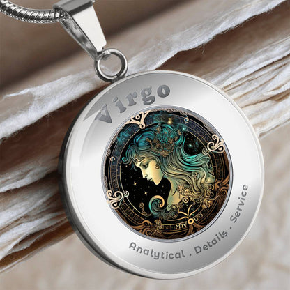 Virgo - Affirmation Necklace - More Than CharmsMore Than Charms