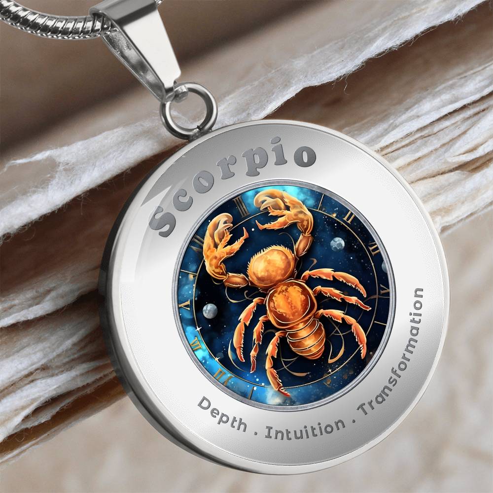 Scorpio - Affirmation Necklace - More Than CharmsMore Than Charms