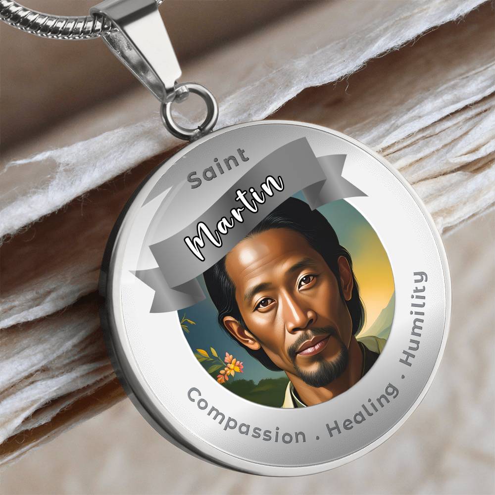 Saint Martin - Affirmation Necklace - More Than CharmsMore Than Charms