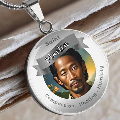 Saint Martin - Affirmation Necklace - More Than CharmsMore Than Charms