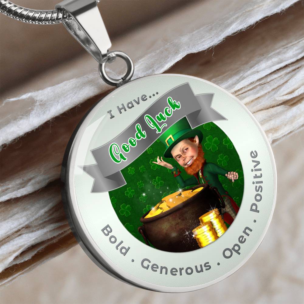 Leprechaun - Affirmation Necklace - More Than CharmsMore Than Charms