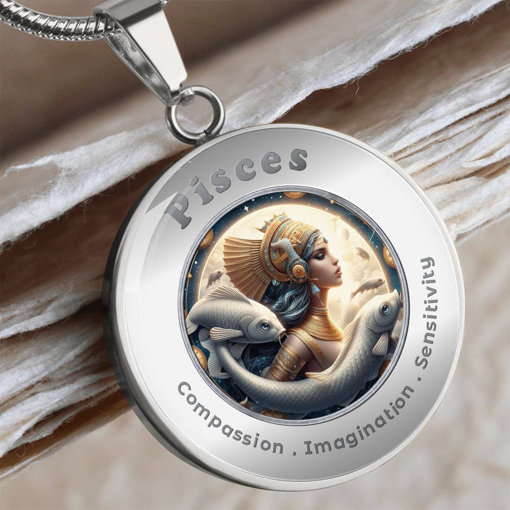 Pisces - Affirmation Necklace - More Than CharmsMore Than Charms