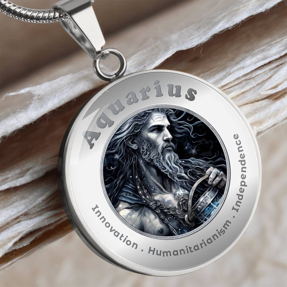 Aquarius - Affirmation Necklace - More Than CharmsMore Than Charms