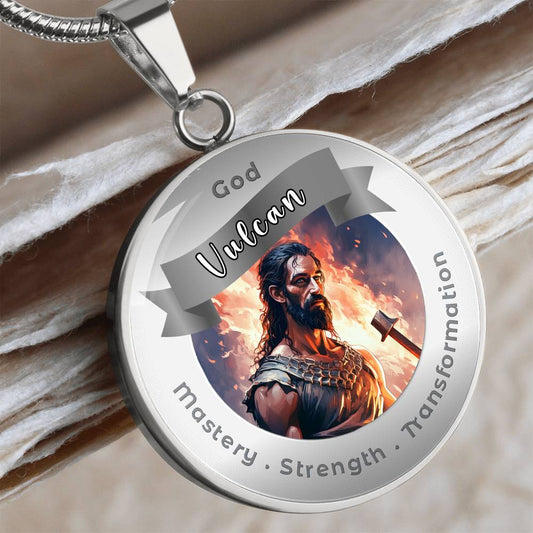 Vulcan- Charm Necklace - This Luxury Charm Necklace is more than just an accessory — it’s a soulful expression of your journey, dreams, and intentions. Designed with meaning, each charm carries powerful affirmation words, images, or symbols that speak to