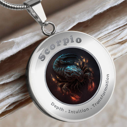 Scorpio - Affirmation Necklace - More Than CharmsMore Than Charms