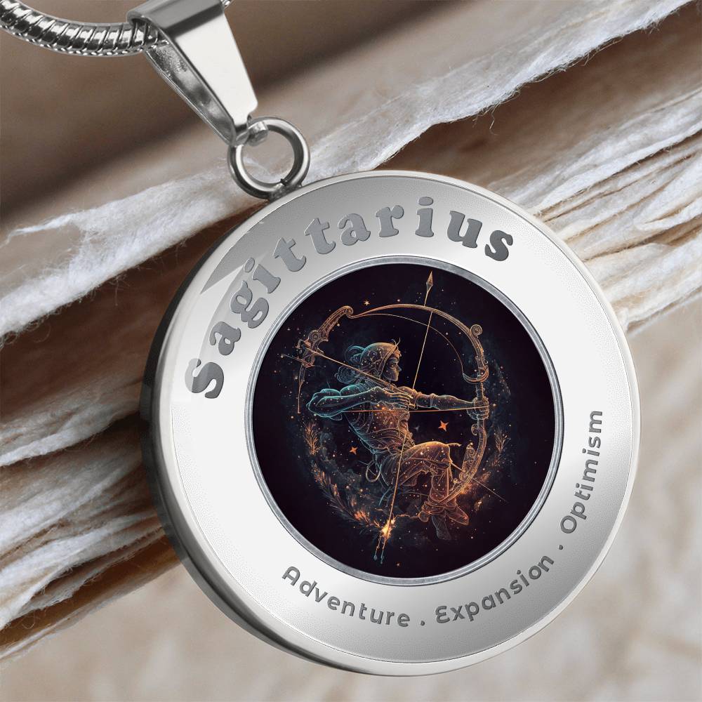Sagittarius - Affirmation Necklace - More Than CharmsMore Than Charms