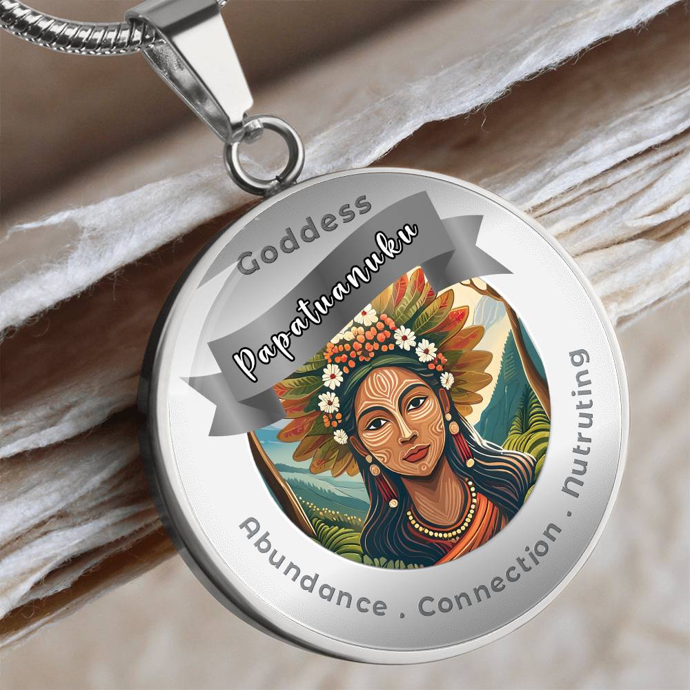 Papatuanuku - Affirmation Necklace - More Than CharmsMore Than Charms