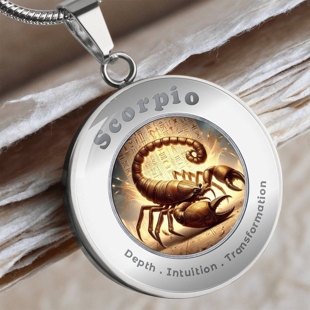 Scorpio - Affirmation Necklace - More Than CharmsMore Than Charms