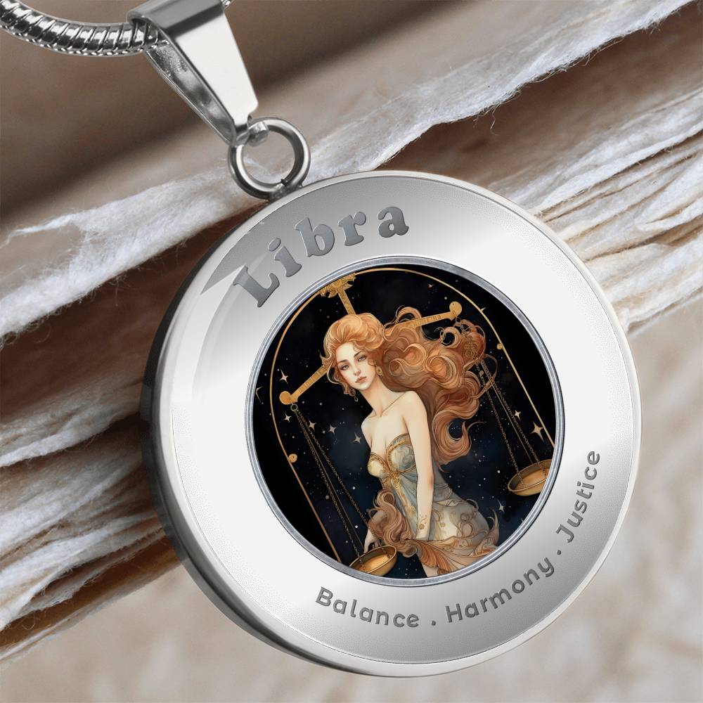 Libra- Affirmation Necklace - More Than CharmsMore Than Charms
