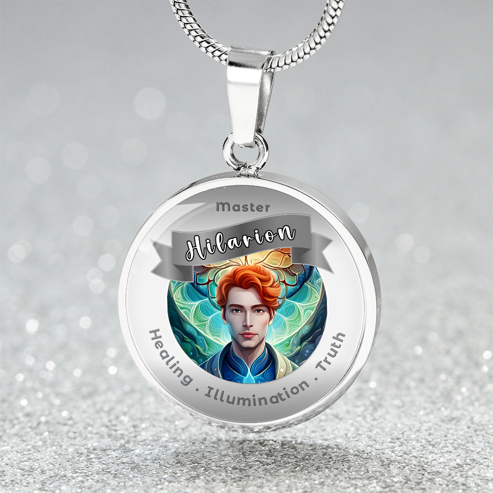 Hilarion - Affirmation Necklace For Healing, Illumination & Truth - More Than CharmsMore Than Charms