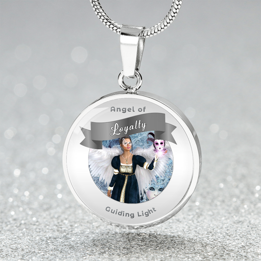 Loyalty - Guardian Angel Charm Necklace - This Luxury Charm Necklace is more than just an accessory — it’s a soulful expression of your journey, dreams, and intentions. Designed with meaning, each charm carries powerful affirmation words, images, or symbo