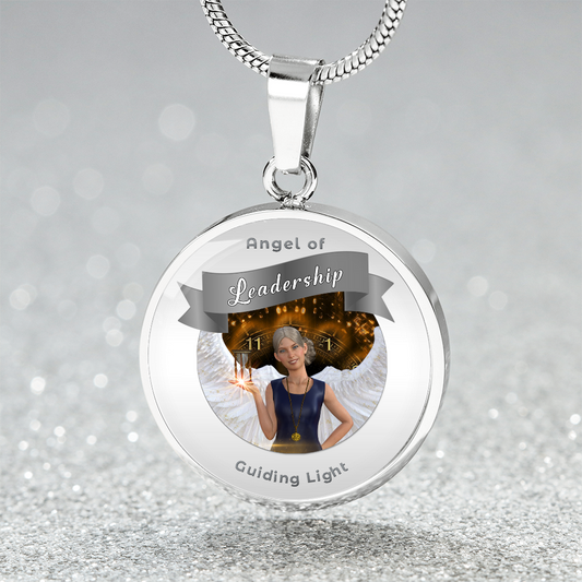 Leadership - Guardian Angel Charm Necklace - This Luxury Charm Necklace is more than just an accessory — it’s a soulful expression of your journey, dreams, and intentions. Designed with meaning, each charm carries powerful affirmation words, images, or sy