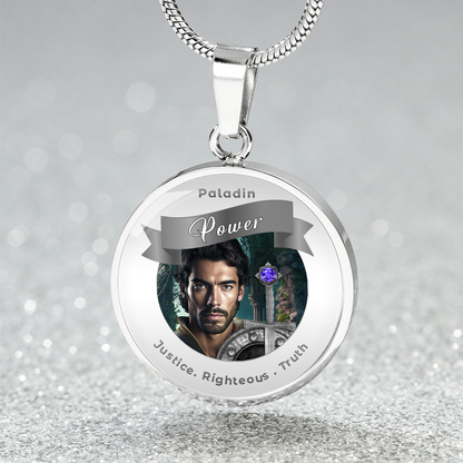 Paladin - RPG Fantasy Affirmation Necklace - More Than CharmsMore Than Charms