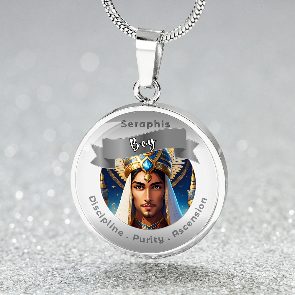 Seraphis Bay - Affirmation Necklace For Discipline, Purity & Ascension - More Than CharmsMore Than Charms