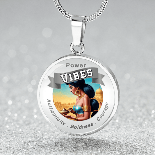 Power Vibes Affirmation Pendant - Desert Freedom