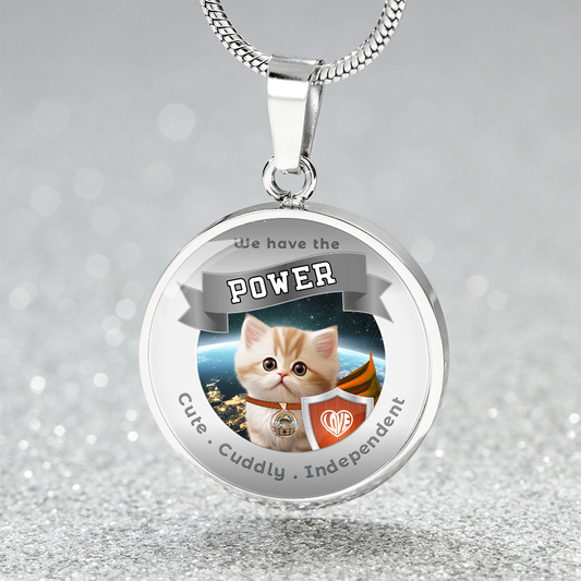 Munchkin - Super Hero Cat - Power Animal Charm Necklace - This Luxury Charm Necklace is more than just an accessory — it’s a soulful expression of your journey, dreams, and intentions. Designed with meaning, each charm carries powerful affirmation words,