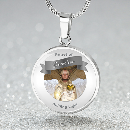 Direction - Guardian Angel Affirmation Necklace - More Than CharmsMore Than Charms