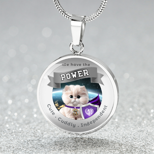 Napoleon Minuet - Super Hero Cat - Power Animal Charm Necklace - This Luxury Charm Necklace is more than just an accessory — it’s a soulful expression of your journey, dreams, and intentions. Designed with meaning, each charm carries powerful affirmation