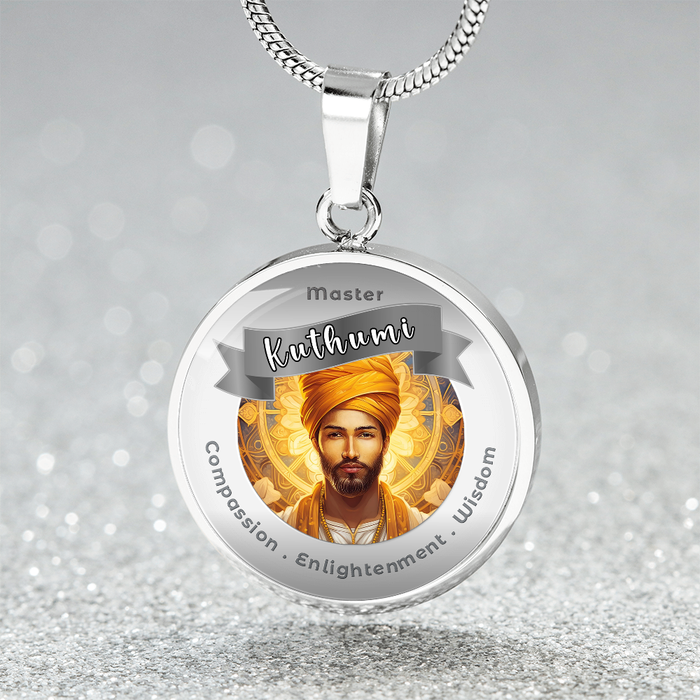 Kuthumi - Affirmation Necklace For Compassion, Enlightenment & Wisdom - More Than CharmsMore Than Charms