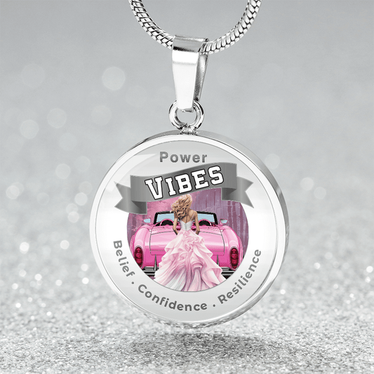 Power Vibes Affirmation Pendant - Visionary Star