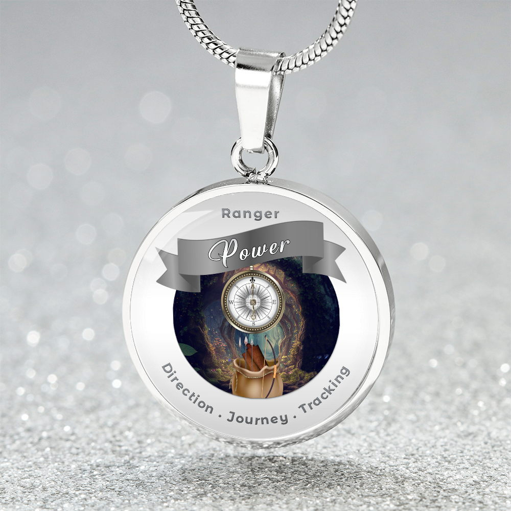 Ranger 2 - RPG Fantasy Affirmation Necklace - More Than CharmsMore Than Charms
