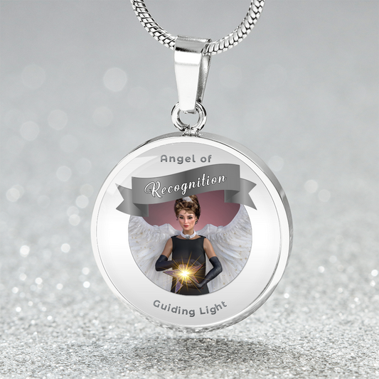 Recognition - Guardian Angel Charm Necklace - This Luxury Charm Necklace is more than just an accessory — it’s a soulful expression of your journey, dreams, and intentions. Designed with meaning, each charm carries powerful affirmation words, images, or s