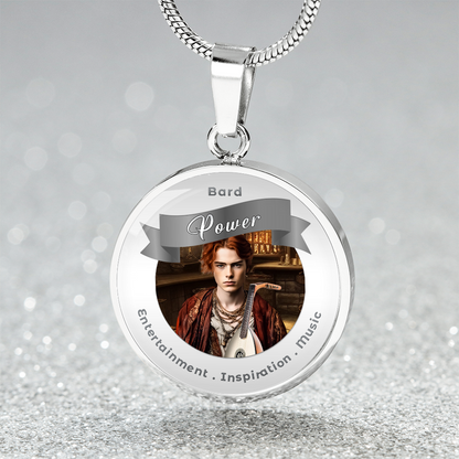 Bard - RPG Fantasy Affirmation Necklace - More Than CharmsMore Than Charms