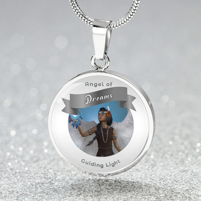 Dream - Guardian Angel Affirmation Necklace - More Than CharmsMore Than Charms