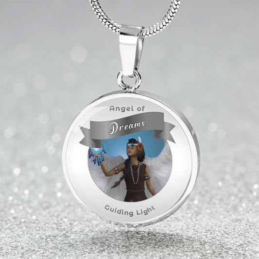 Dream - Guardian Angel Charm Necklace - This Luxury Charm Necklace is more than just an accessory — it’s a soulful expression of your journey, dreams, and intentions. Designed with meaning, each charm carries powerful affirmation words, images, or symbols