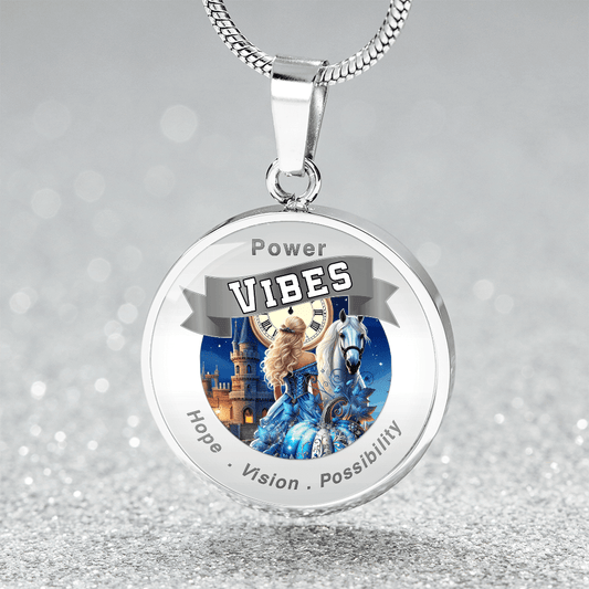 Power Vibes Affirmation Pendant - Dreamer’s Slipper
