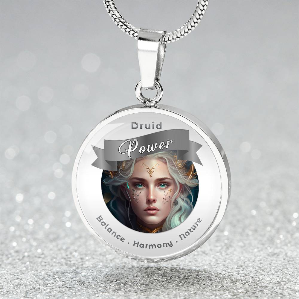 Druid - RPG Fantasy Affirmation Necklace - More Than CharmsMore Than Charms