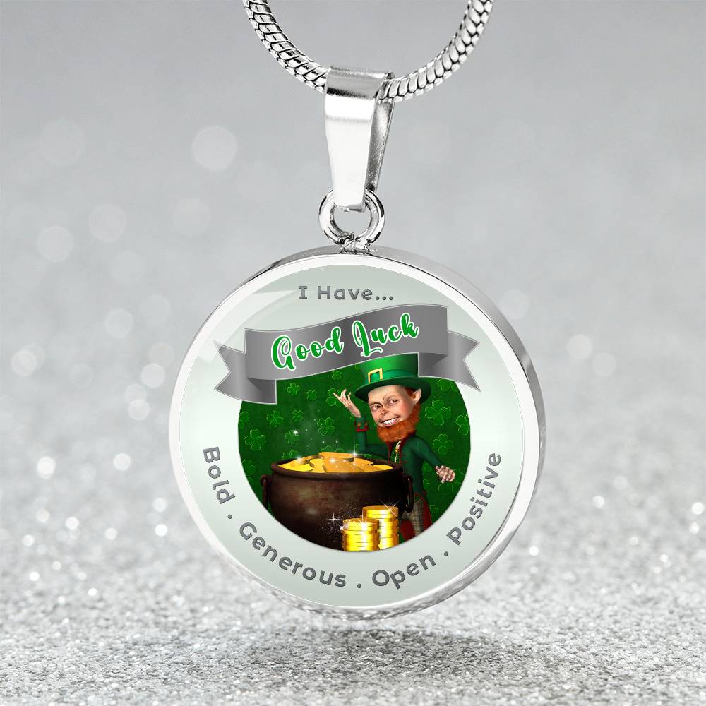 Leprechaun - Affirmation Necklace - More Than CharmsMore Than Charms
