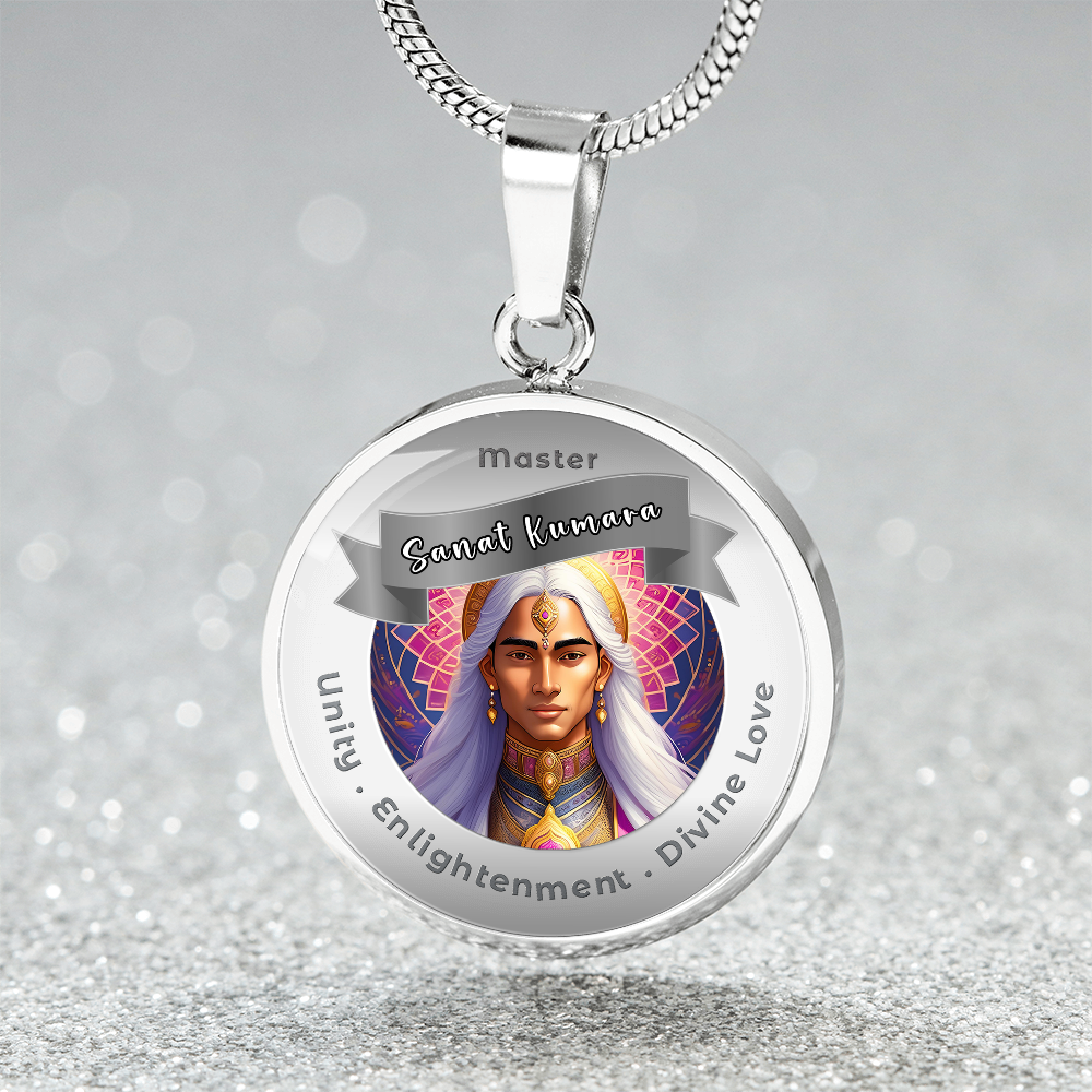 Sanat Kumara - Affirmation Necklace For Unity, Enlightenment & Divine Love - More Than CharmsMore Than Charms