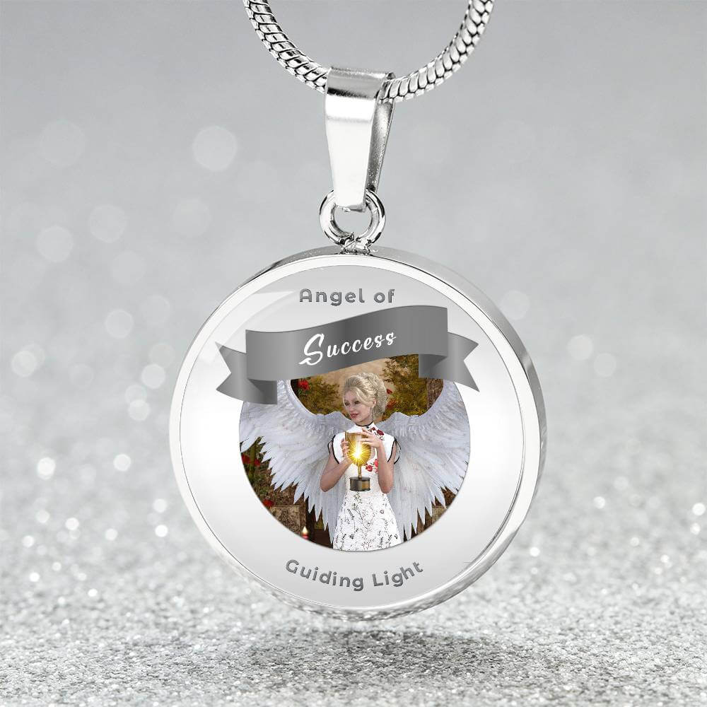 Success - Guardian Angel Affirmation Necklace - More Than CharmsMore Than Charms