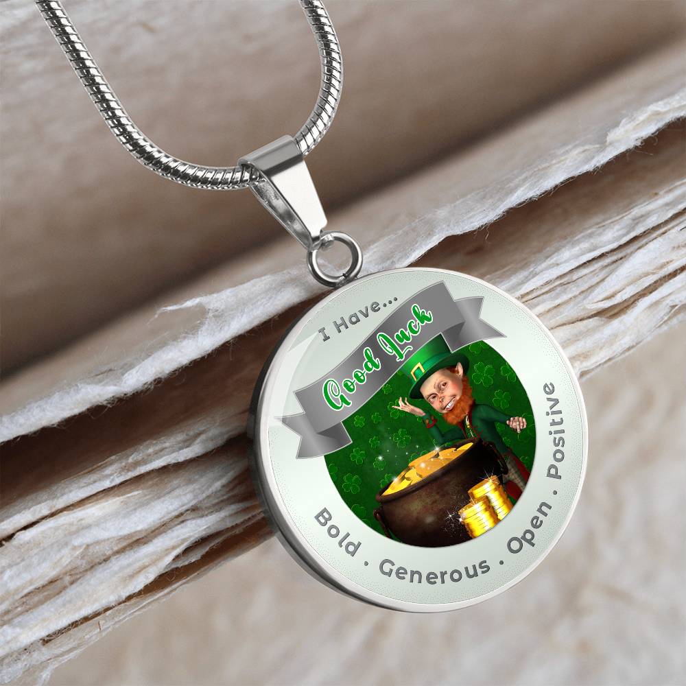 Leprechaun - Affirmation Necklace - More Than CharmsMore Than Charms