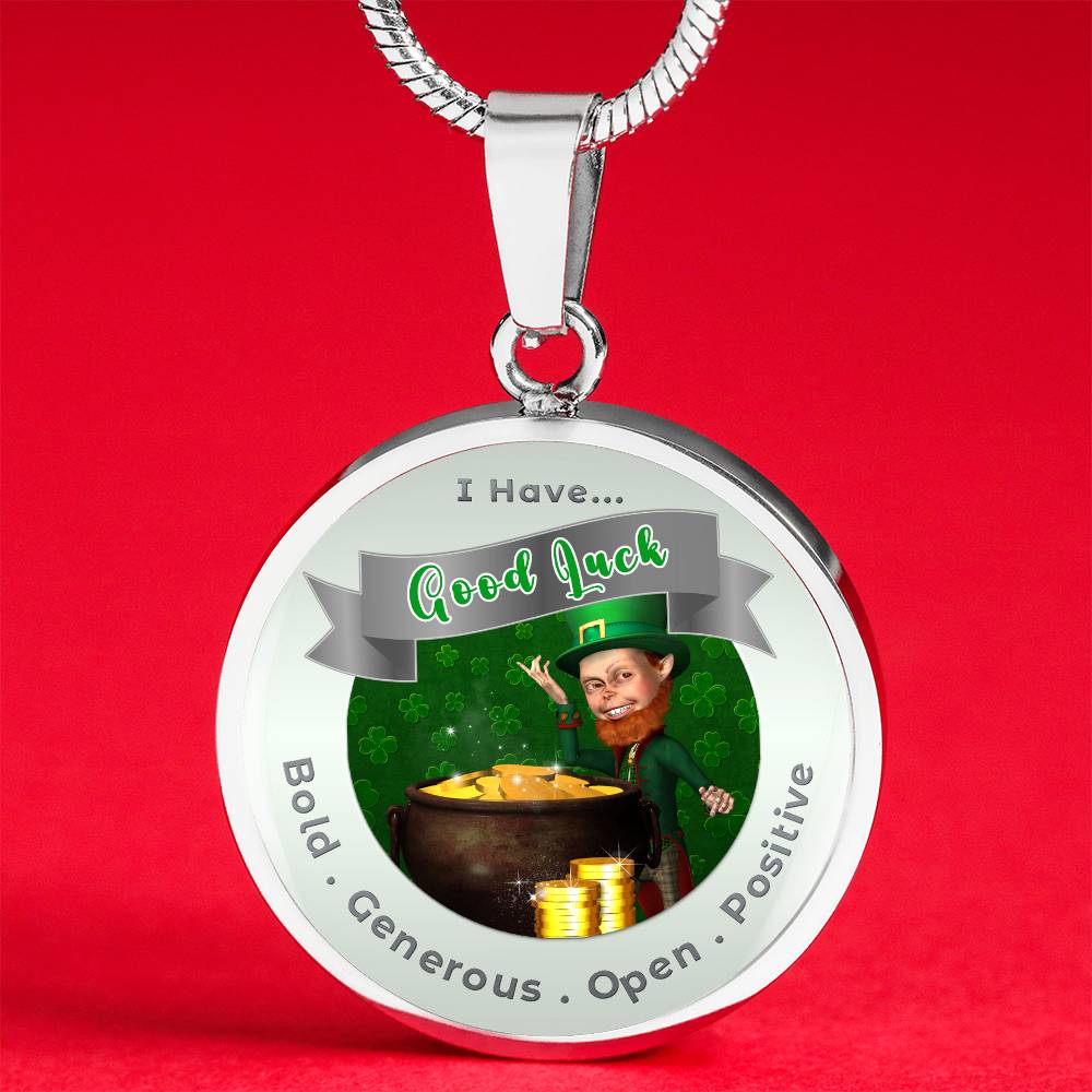 Leprechaun - Affirmation Necklace - More Than CharmsMore Than Charms