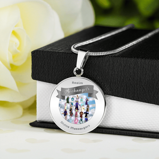 Archangels - Angelic Realm Charm Necklace For Divine Messengers - This Luxury Charm Necklace is more than just an accessory — it’s a soulful expression of your journey, dreams, and intentions. Designed with meaning, each charm carries powerful affirmation