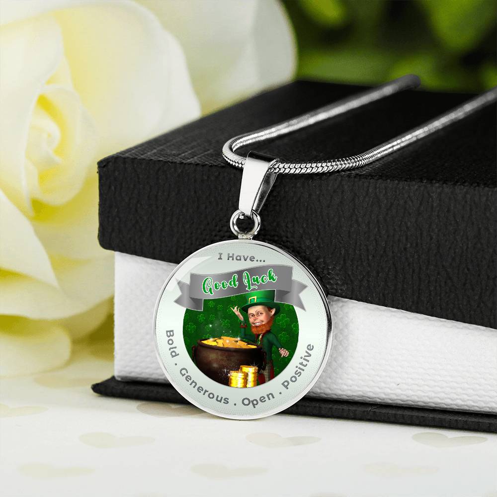 Leprechaun - Affirmation Necklace - More Than CharmsMore Than Charms