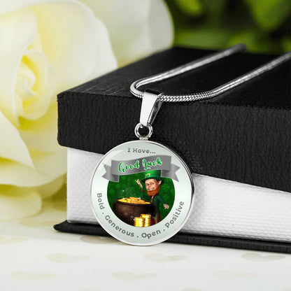 Leprechaun - Affirmation Necklace - More Than CharmsMore Than Charms
