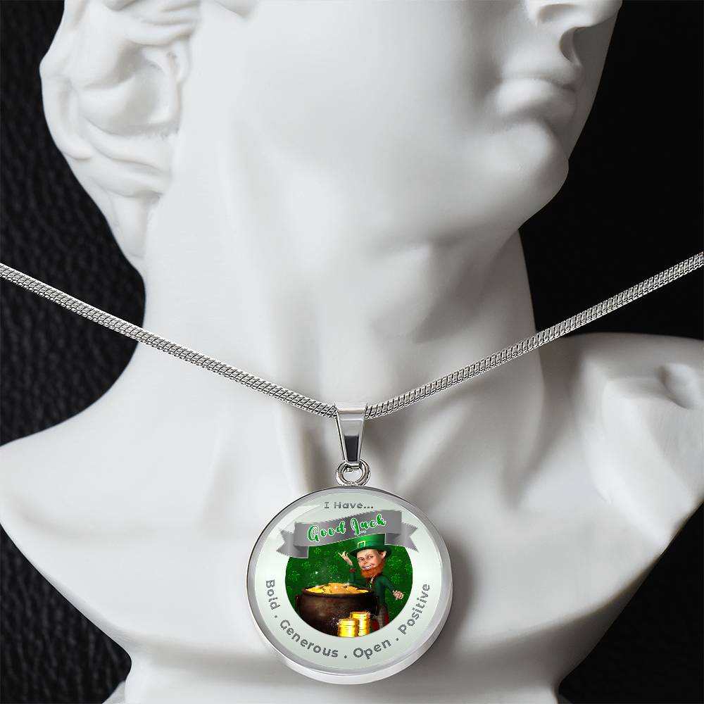 Leprechaun - Affirmation Necklace - More Than CharmsMore Than Charms