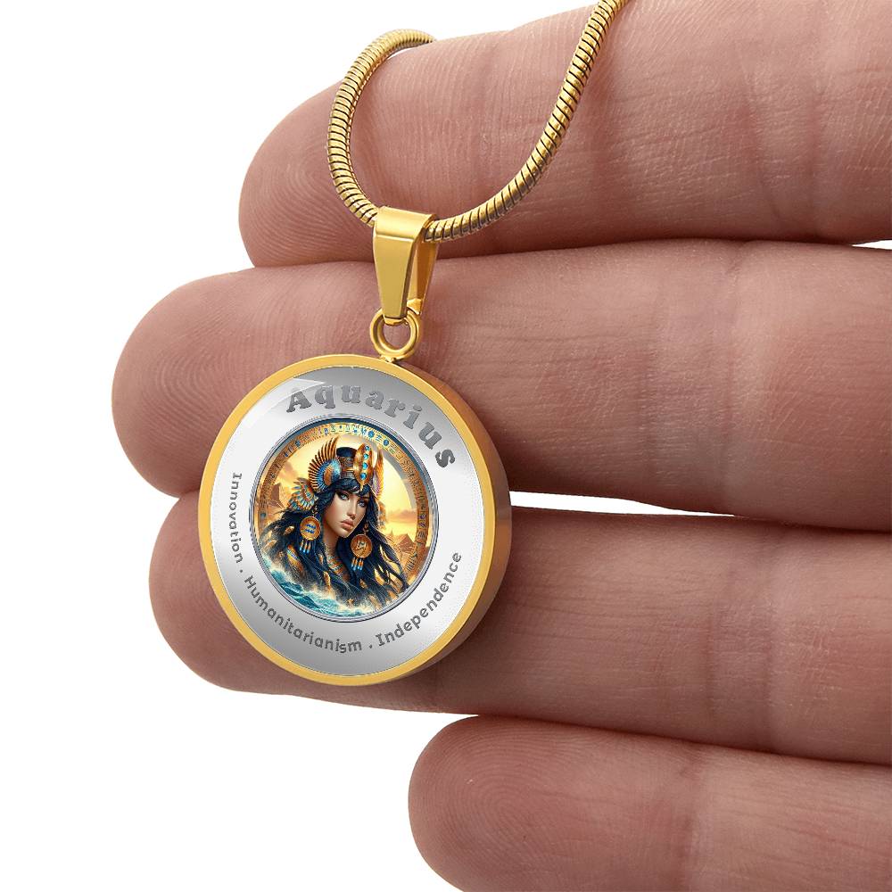 Aquarius - Affirmation Necklace - More Than CharmsMore Than Charms