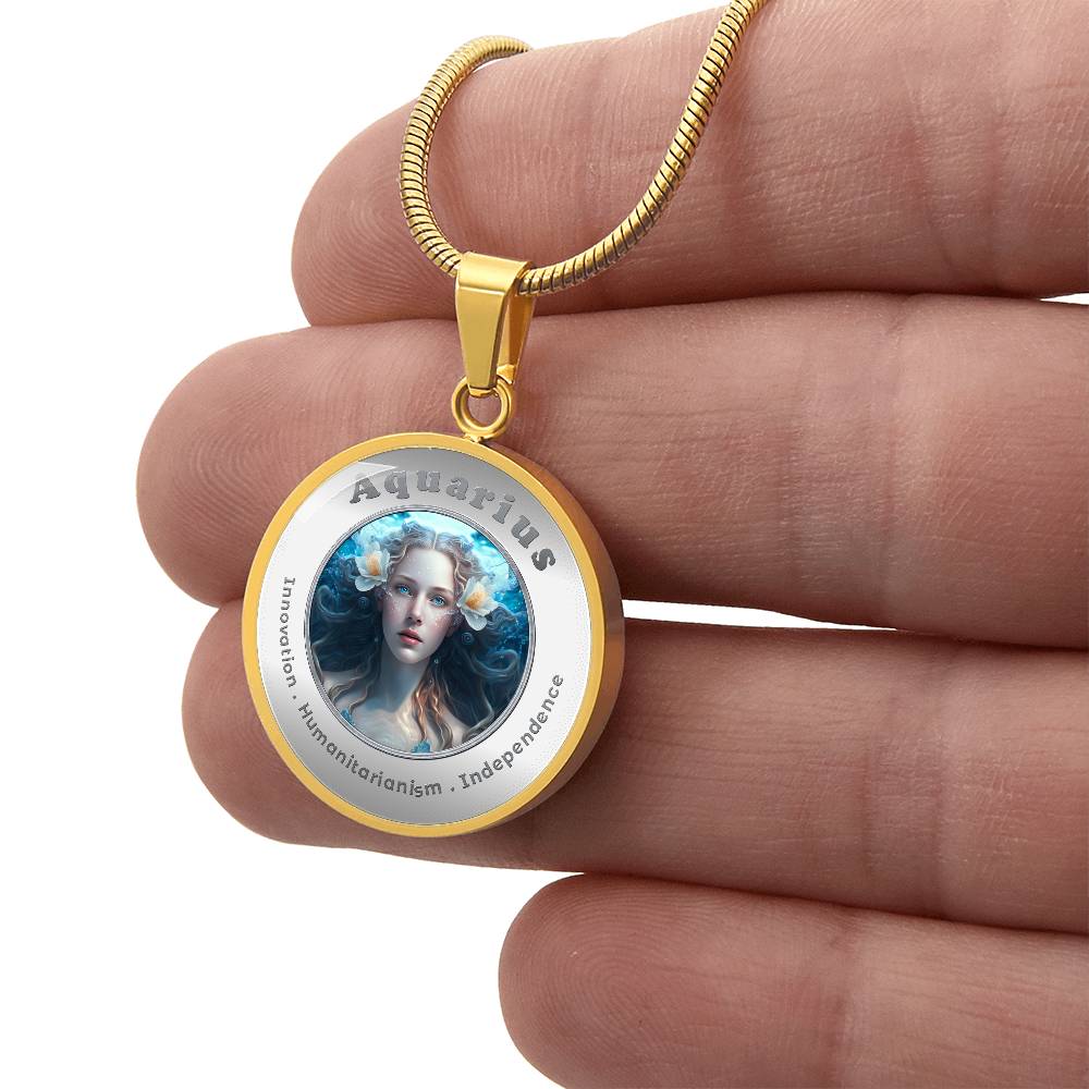Aquarius - Affirmation Necklace - More Than CharmsMore Than Charms