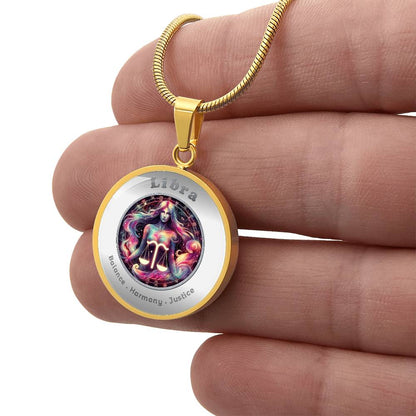 Libra- Affirmation Necklace - More Than CharmsMore Than Charms