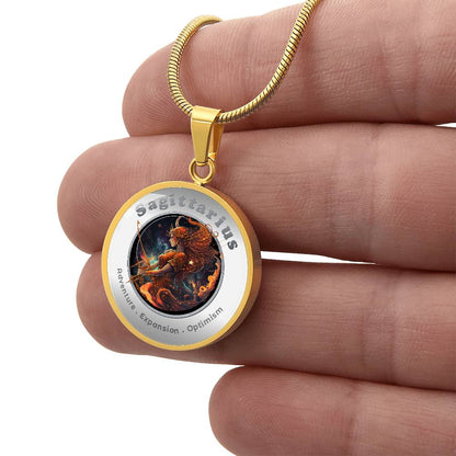 Sagittarius - Affirmation Necklace - More Than CharmsMore Than Charms
