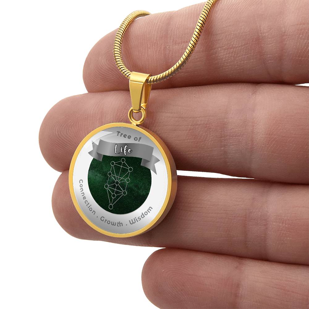 Tree of Life – Sephiroth - Wisdom Balance Divine Connection - Affirmation Necklace - More Than CharmsMore Than Charms